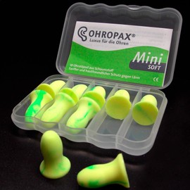 Ohropax Soft Mini Foam Earplugs 10 Units