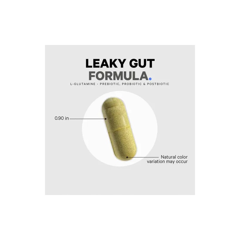 Codeage Leaky Gut Supplement Con L-glutamina