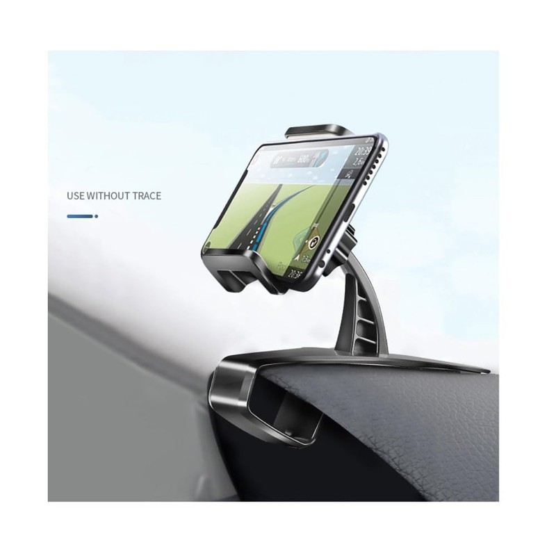 DFV mobile - 3-in-1 Car GPS Smartphone Holder: Dashboard/Visor Clamp