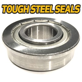 HD Switch -4 Pack- Super Duty Front Wheel Bearing AM102605 AM33797 AM37204 AM105168 - OEM Upgrade fits John Deere 110 112 132 140 200 208 210 212 214 216 300 312 314 316 317 318 330 420 430