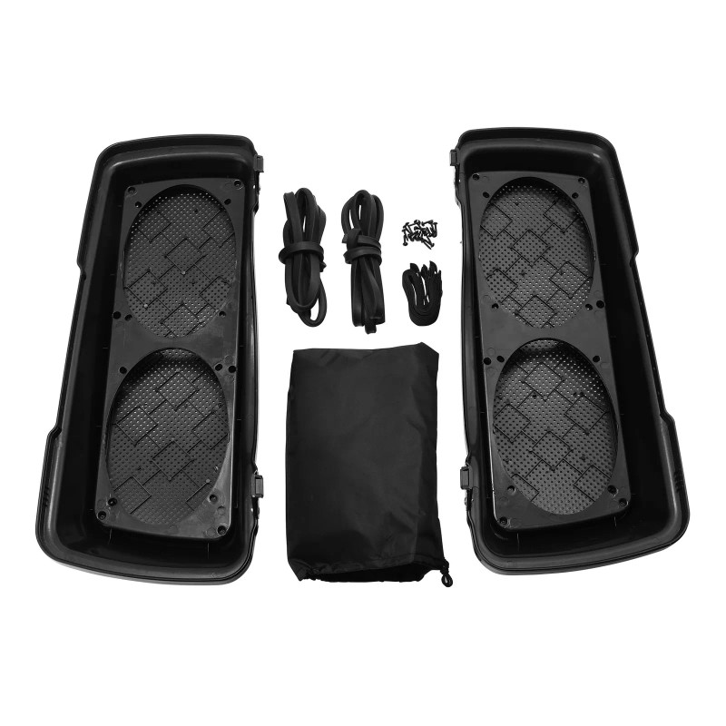TCMT Saddlebag Dual 6x9 Speaker Lids Fit For Harley Touring
