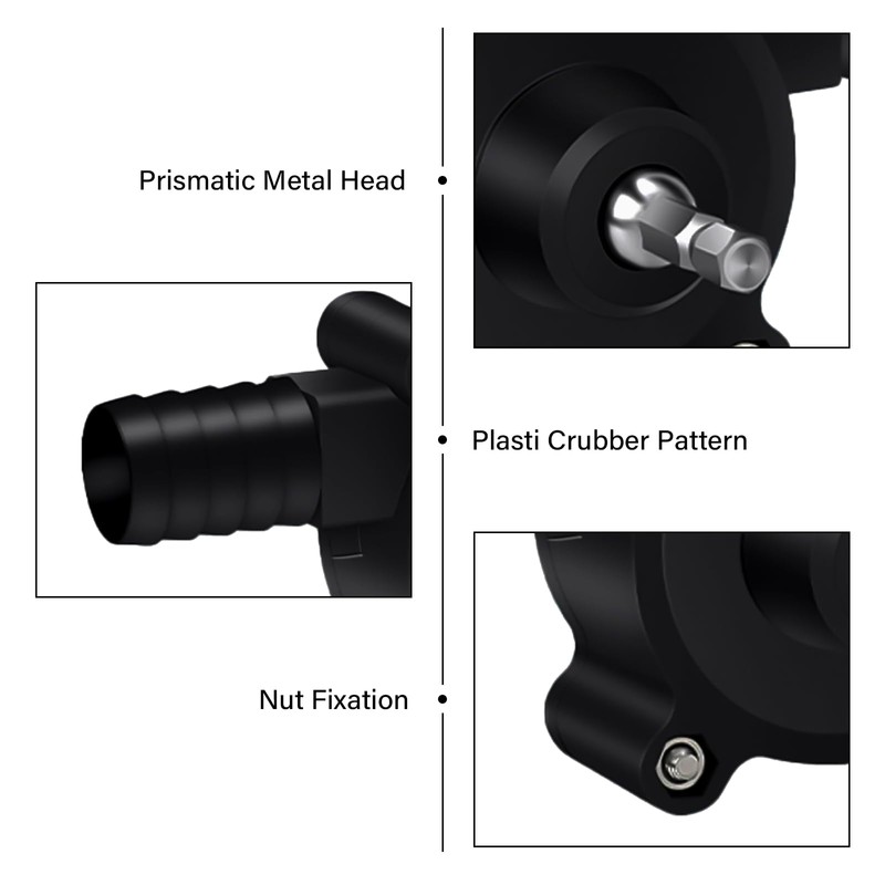 Portable Electric Drill Pump for Water and Liquid Transfer, Self-Priming
