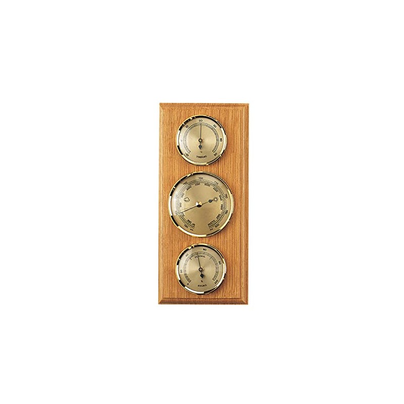 SELVA Weather Station, Made in Germany, with Barometer, Thermometer and