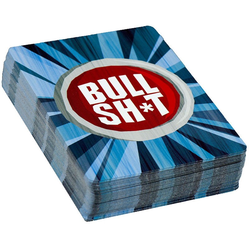 BS Button Game (Bullshit Playing Cards Plus 60-Sound Button)