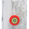 Castle Enterprise Old Fashioned Wooden Toy Yoyo Red