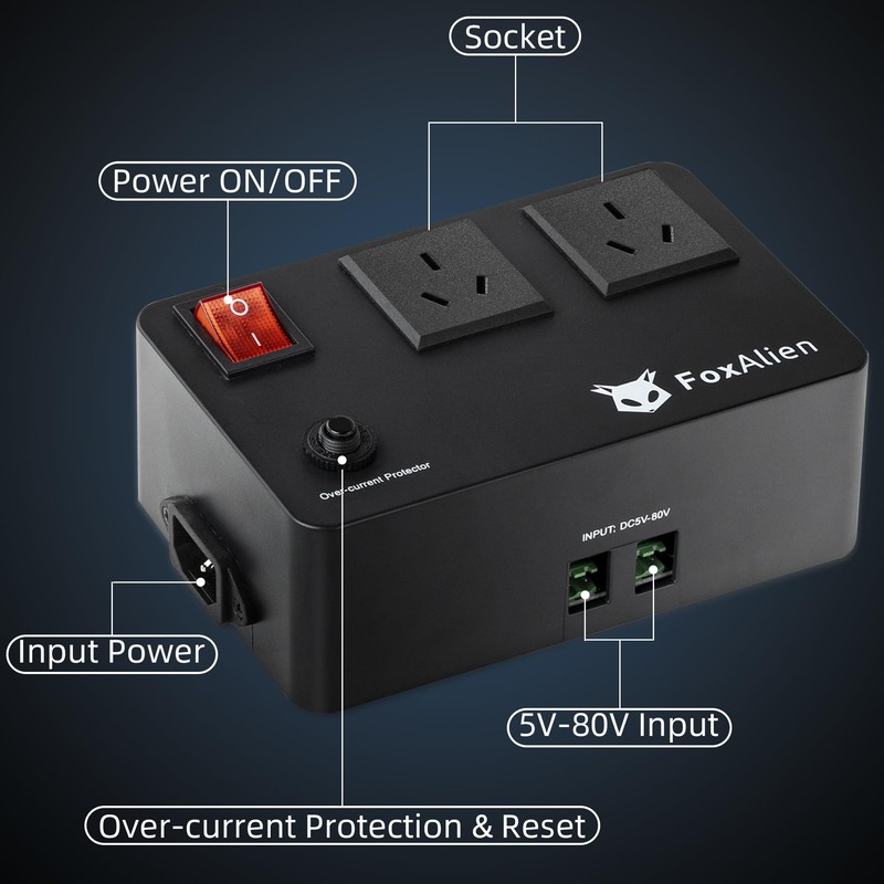 FoxAlien Relay Module Relay Switch for CNC Router Machines, Routers