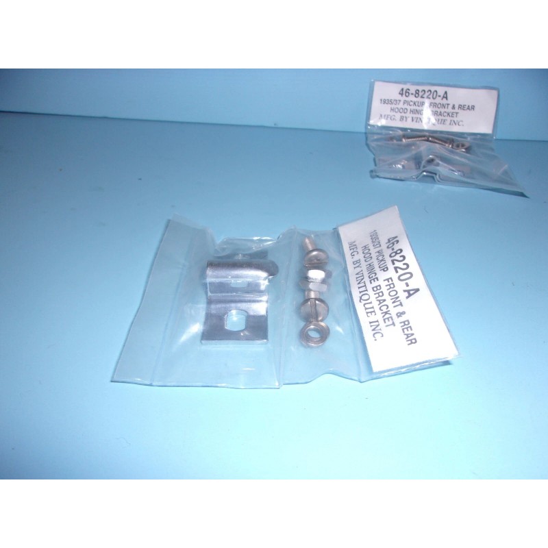 Vintique Reproductions 1935 1936 1937 Ford Truck Hood Mount Brackets