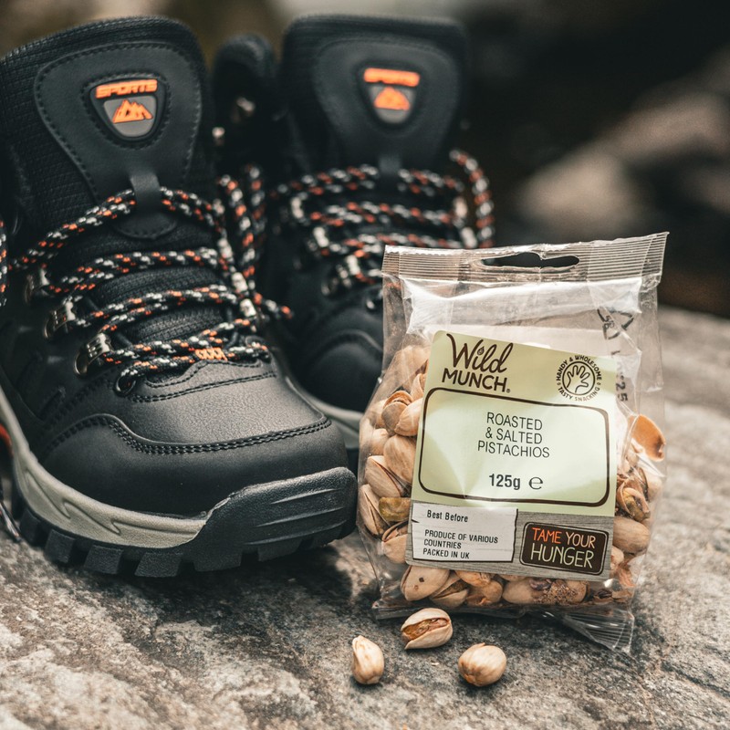 Wild Munch Roasted & Salted Pistachios 125g