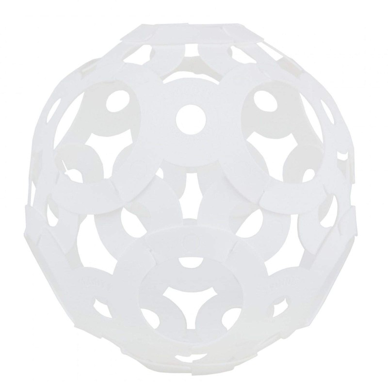 FOOOTY 001W Faltbarer Ball Weiss