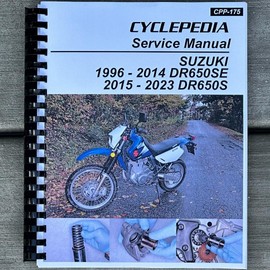 i5motorcycle Service & Repair Manual for Suzuki DR650SE DR650S DR650 DR 650 Dual Sport 1996-2023