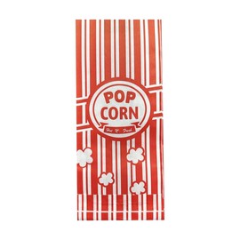 50PCS Popcorn Bags, Popcorn Containers Boxes Bowl for Popcorn Machine, Movie Nights Pop Corn Bags, Popcorn Bags Individual Servings Movie Night Supplies