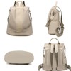 shepretty Women's Backpack, Anti-Theft Shoulder Bag, Multifunctional School Bag Oxford,