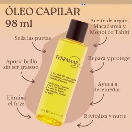 Terramar Oleo Para Cabello Hair Oil 98 ml TRAVEL SIZE PARA VIAJAR