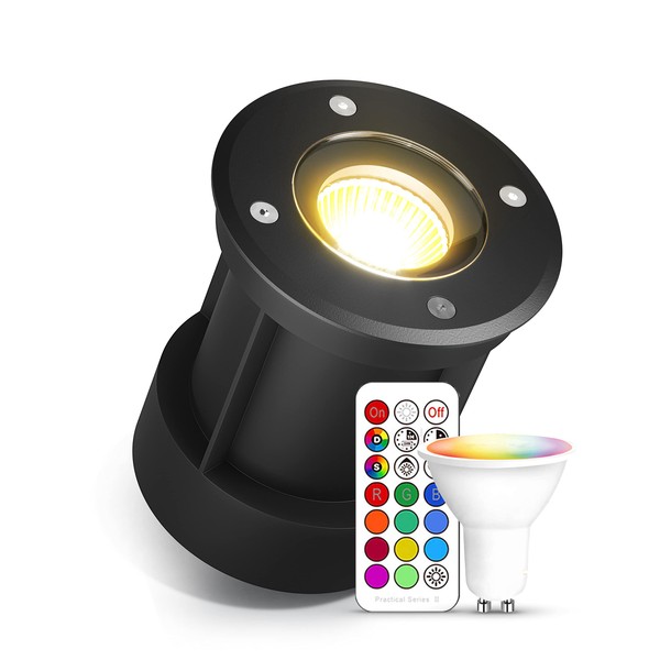 lambado® LED Floor Spotlight for Outdoor Use with RGB Colour