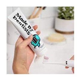 Made by Dentists Kids' Shark Fluoride Anticavity Toothpaste - Watermelon - 4.2oz Eyeball Juice 3 Pack