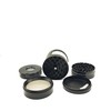 Premium Herb and Spice grinder with strong magnetic lid, LED-lighted
