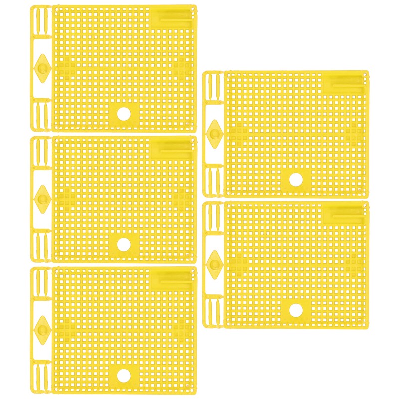 5Pcs Reusable Queen Bee Isolator Portable Queen Introducing Cage Beekeeping