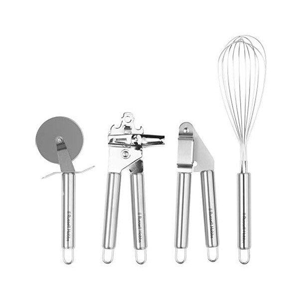 Russell Hobbs Kitchen Tool Set, Silver