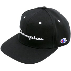Champion Baseball Cap, Embroidered, Black, One Size Fits All