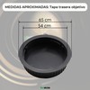 TECHZOCO Front and Lens Cap Compatible with Canon EF/EF-S 4000D