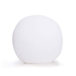 Acanva Decorative Square Throw Pillow Inserts Hypoallergenic Form Stuffer Cushion Sham Filler, 32" Diameter, White