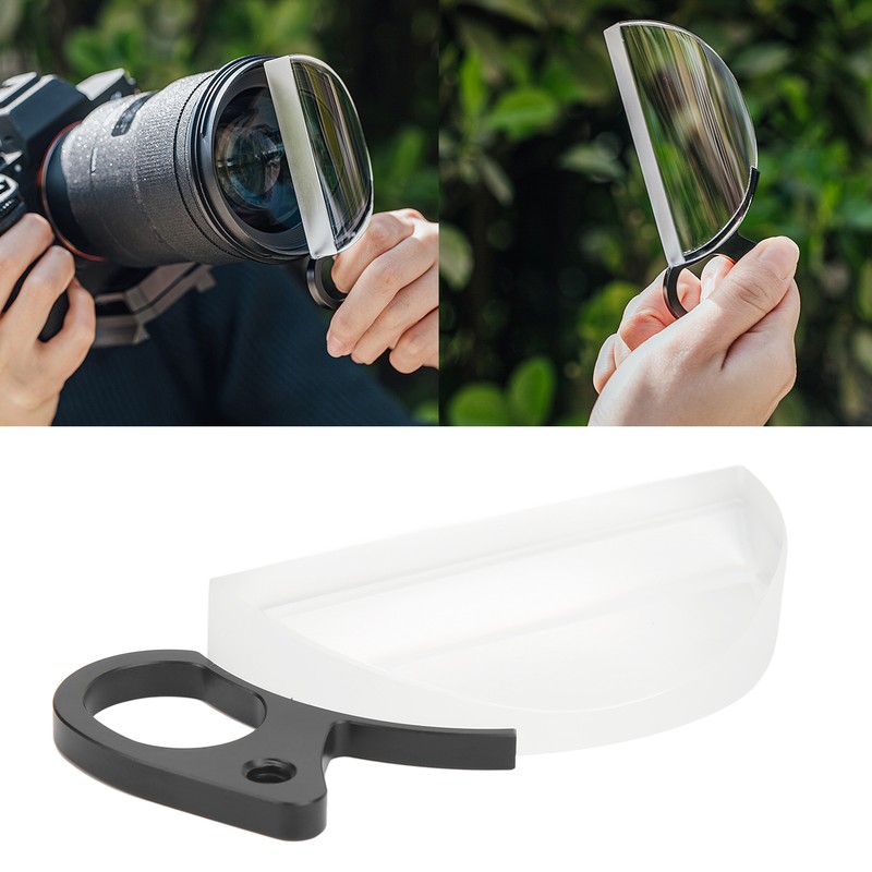 80mm Camera Lens Prism Optical Glass Handheld Special Effect Filter