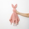 Blumie Bunny Comforter Blanket for Baby, 100% Organic Cotton Muslin,
