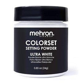 Mehron ultrafine setting powder with antiperspriant - ultra white