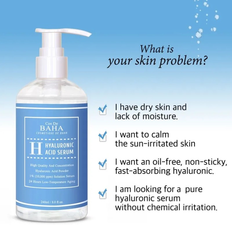 Cos de BAHA [Cos de BAHA]Hyaluronic Serum 240ml