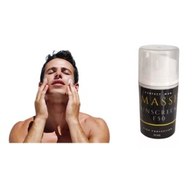 Smassh Protector Solar Facial Para Hombre F50 50ml Efecto Mate