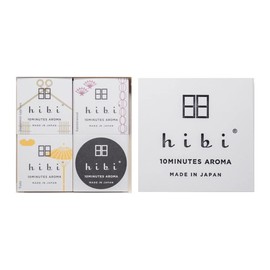 【ヒビ】ギフトボックス 3種類の香り詰め合わせ (桧・白檀・柚子)
