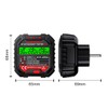 CENPEK Socket Tester, Power Socket Tester with Voltage Display, 90-250V