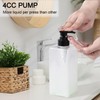 Yebeauty Pump Bottle Dispenser, 22oz 650ml Plastic Shampoo Pump Dispenser