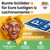 DankeDir! Parking Truck - 30 x 20 cm Plastic Sign