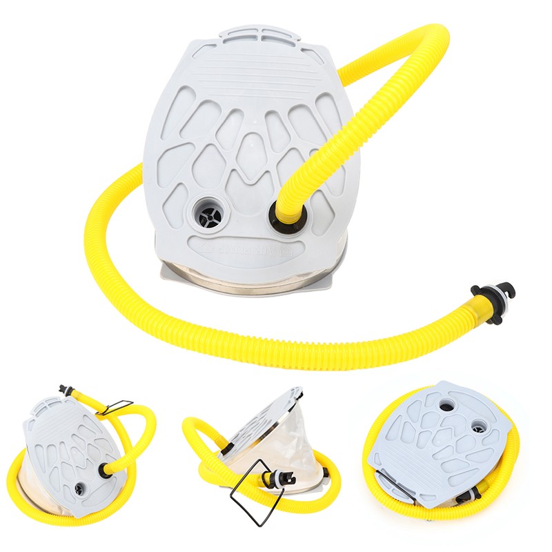 Portable Foot Air Pump Compact Plastic for Fishing Inflatable Boat