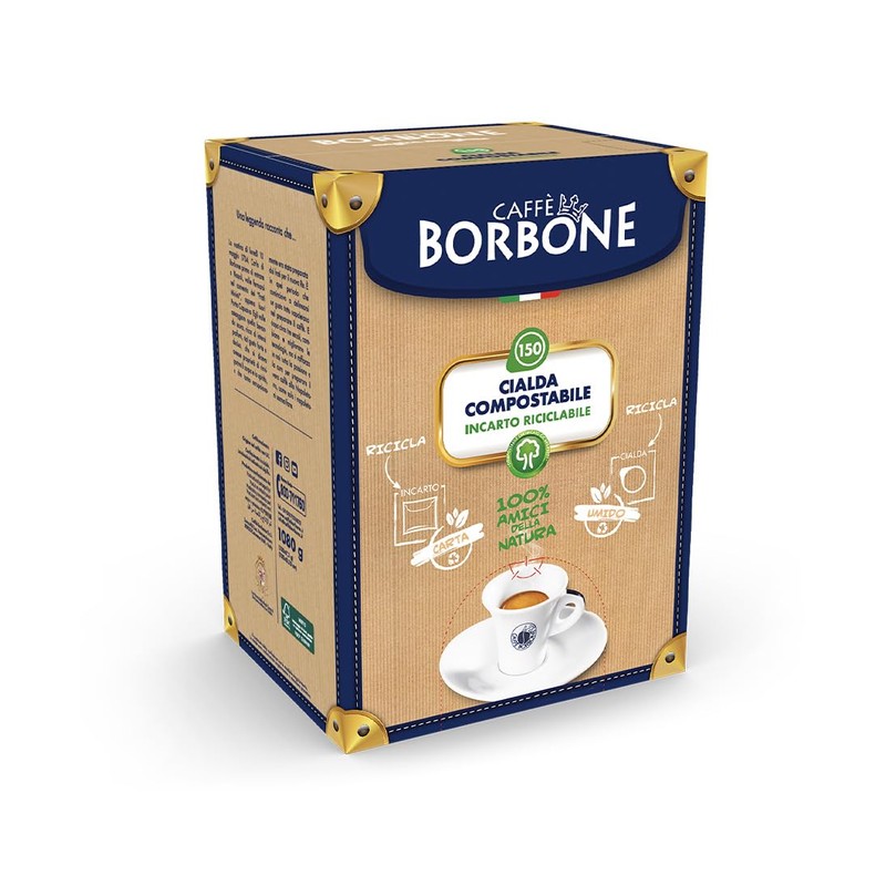 Caffe Borbone ESE Coffee Pods - Miscela Verde/Dek (Decaf) -