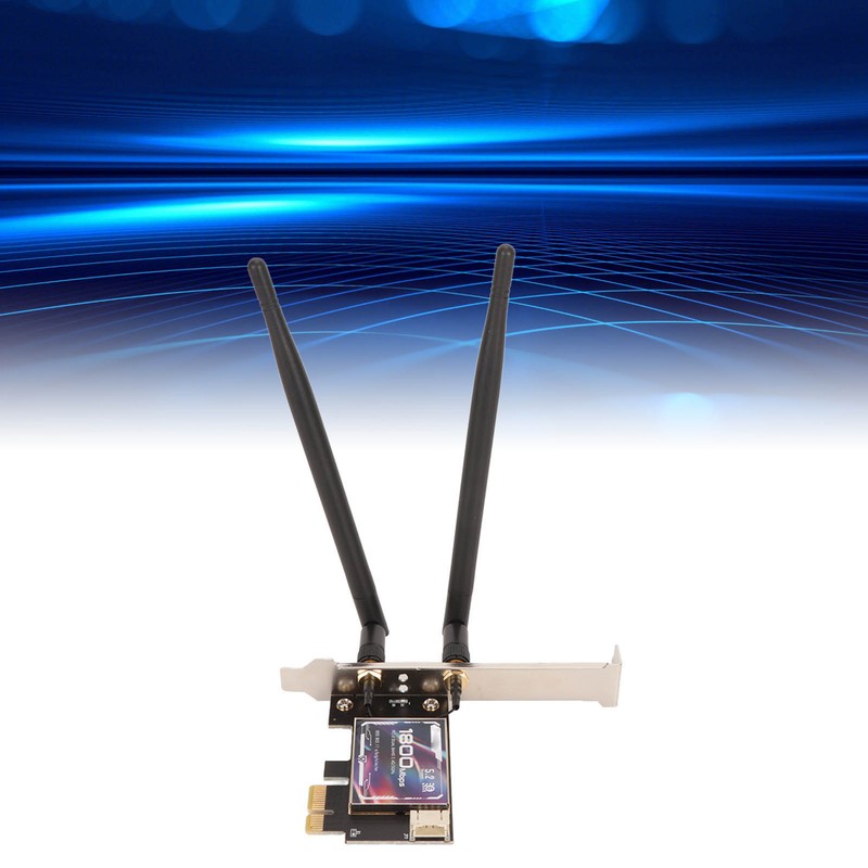 WiFi6 AX1800 PCIe WiFi Adapter Bluetooth 5.2 WPA3 802.11AX Dual