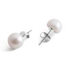 YONGMAN Freshwater Cultured Pearl Stud Earrings for Women Includes Stunning