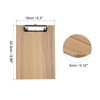 PATIKIL 8.9 x 6.3 inch Wooden Writing Board, A4 Letter