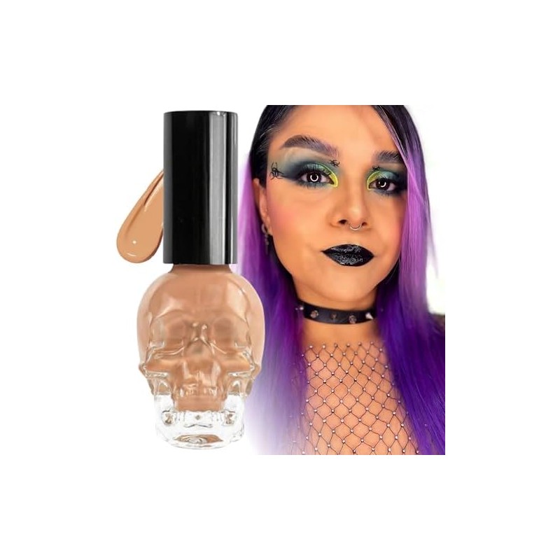 Malagna Cosmetics Base Maquillaje Líquida Vegana, Limbo, 30ml