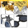 HOWAF New Years Eve Party Decorations Accessories, Glitter Happy New