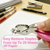 2PCS Staple Remover Staple Puller Remover for Home School Office,Quick