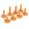 Alomejor Pack of 8 Tees Holder Durable Rubber Tees Driving