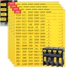 AOZUO 4 Sheets(516pcs) Circuit Breaker Labels, Electrical Panel Labels, Self-Adhesive