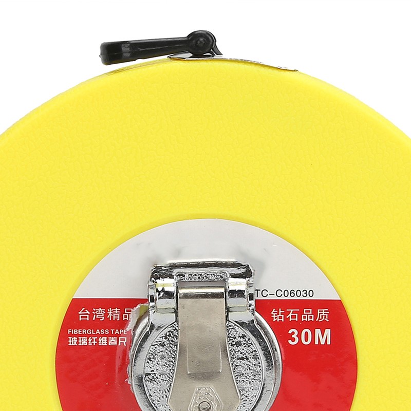 Tape Measure Glass Fiber Flexible Ruler Disc Shape Industrial Measuring