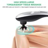 MEGAWISE Handheld Back Massager | Deep Tissue Percussion Massage for