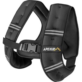 Weighted Vest Men 5lbs/10lbs/15lbs/20lbs/25lbs/30lbs Weights with Reflective Stripe, Weighted vest for Women Workout Equipment for Strength Training Running - Color: Black, Size: 20lbs