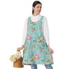 APRONNER Cozy Adjustable Cross Back Aprons for Women with Pockets