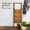 Taranta 3 Step Ladder, Portable Folding Ladder with Wide Pedal,