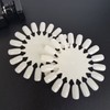 Nail Color Chart 20pcs Color Display Nail Art Practice Transparent 20pcs